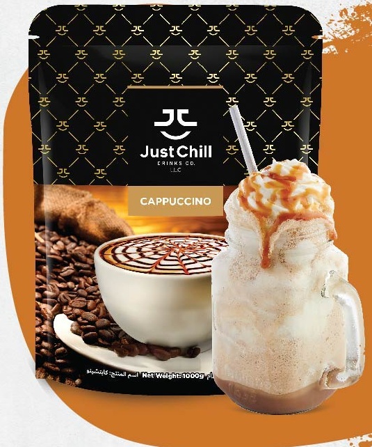 Caramel Frappuccino recipe with Just Chill products