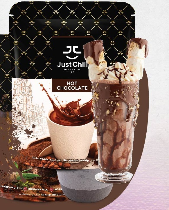 Double Chocolate Freak Shake recipe with Just Chill products