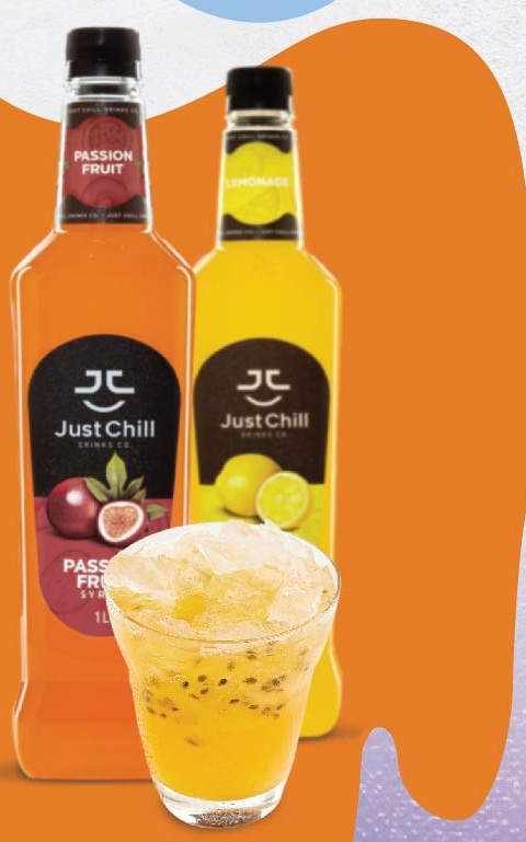Passion Palm recipe with Just Chill products