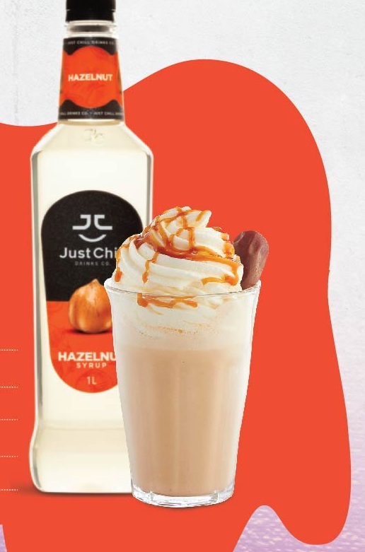 Date Hazelnut Shake recipe with Just Chill products
